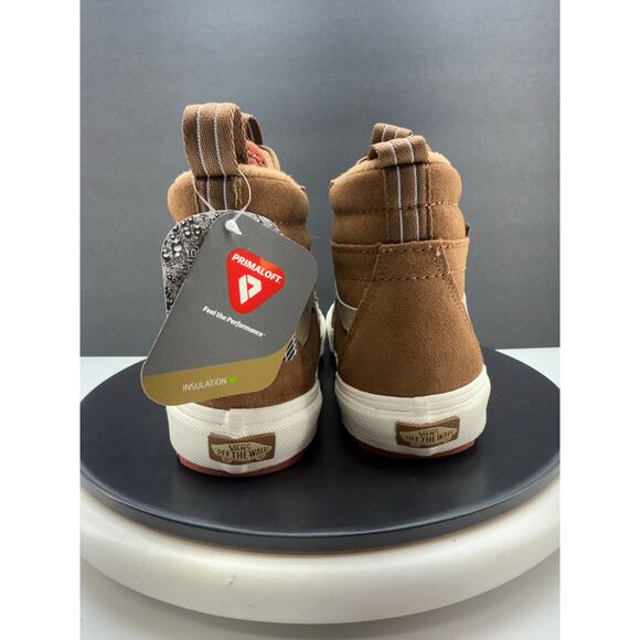 Vans Sk8-Hi MTE Womens Size 7.5 Waterproof Chestnut Brown Hiking Shoes Boots NEW - Picture 5 of 12